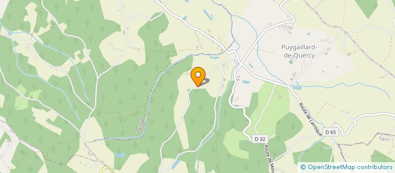 localisation de l'entreprise MADAME LISA SCHWEICH  PUYGAILLARD-DE-QUERCY