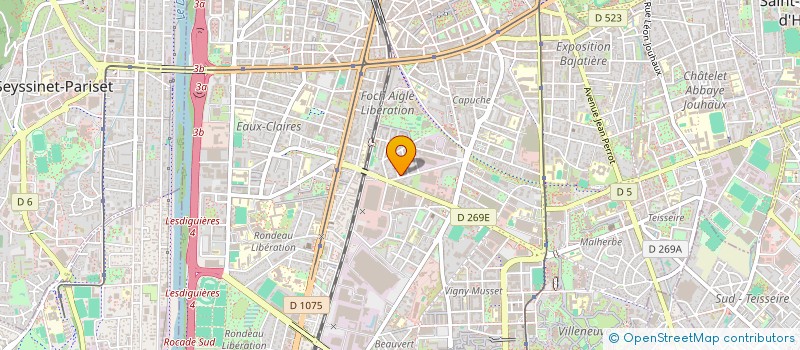 localisation de l'entreprise MADAME LISA SEGAERT à GRENOBLE