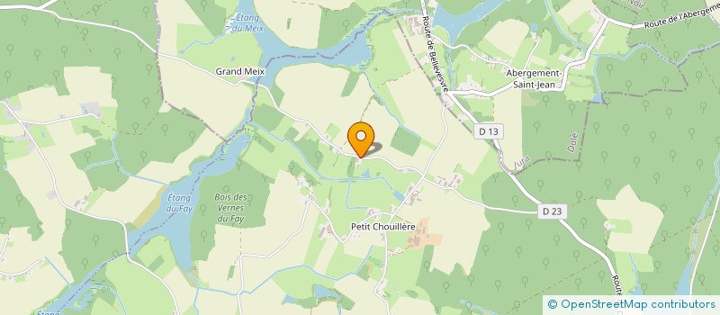 localisation de l'entreprise MADAME LISA SEMIAO  MOUTHIER-EN-BRESSE