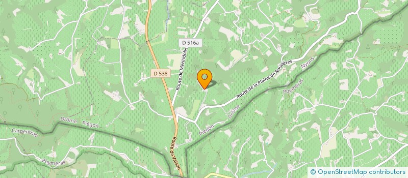 localisation de l'entreprise MADAME LISA SERRE  MOLLANS-SUR-OUVEZE