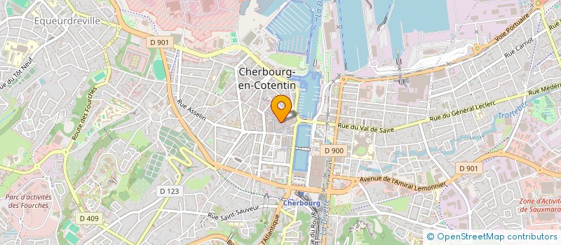 localisation de l'entreprise MADAME LISA SEVERINE SYFFERT  CHERBOURG-EN-COTENTIN