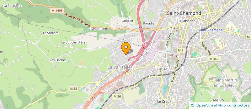 localisation de l'entreprise MADAME LISA SEYTRE  SAINT-CHAMOND