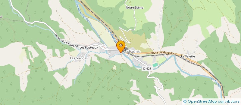 localisation de l'entreprise MADAME LISA SIMTOB  LA FAURIE