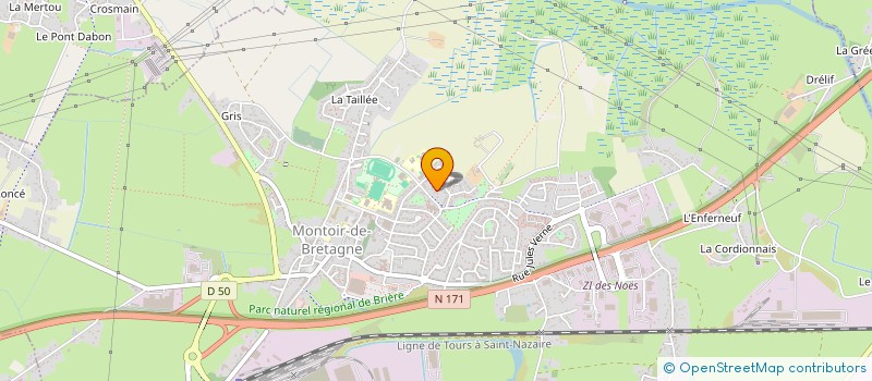 localisation de l'entreprise MADAME LISA SORIN  MONTOIR-DE-BRETAGNE