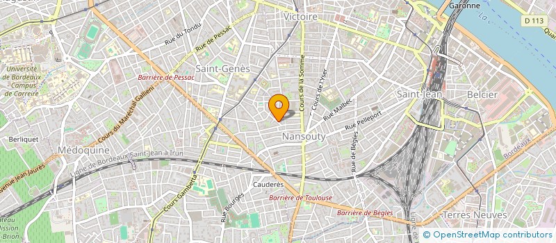 localisation de l'entreprise MADAME LISA STRITT  BORDEAUX