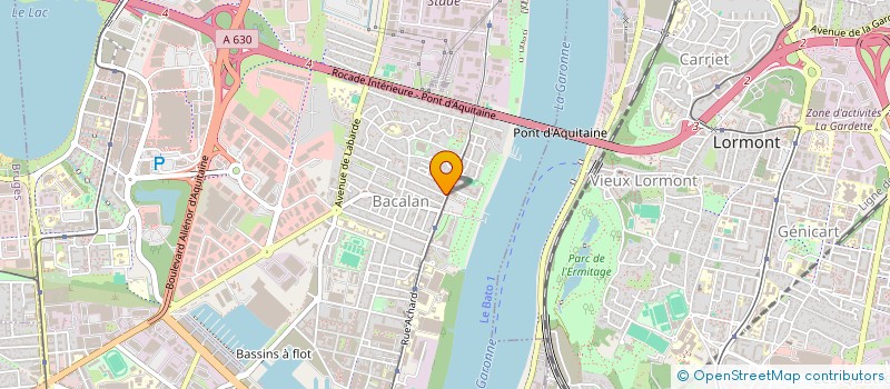 localisation de l'entreprise MADAME LISA SUBIAS  BORDEAUX