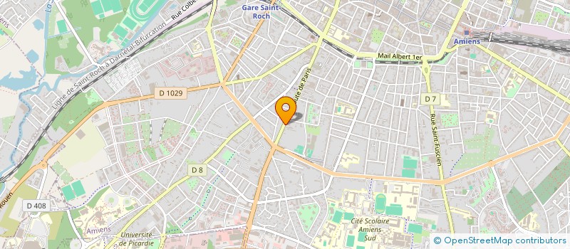 localisation de l'entreprise MADAME LISA TEXERAUD  AMIENS