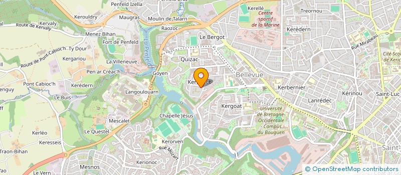 localisation de l'entreprise MADAME LISA THEPOT à BREST