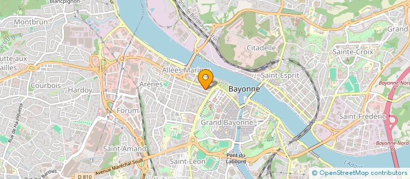 localisation de l'entreprise MADAME LISA TONELLI à BAYONNE