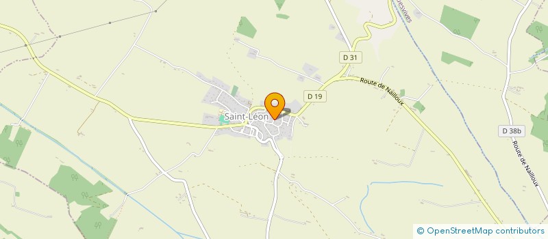 localisation de l'entreprise MADAME LISA TREILHOU  SAINT-LEON