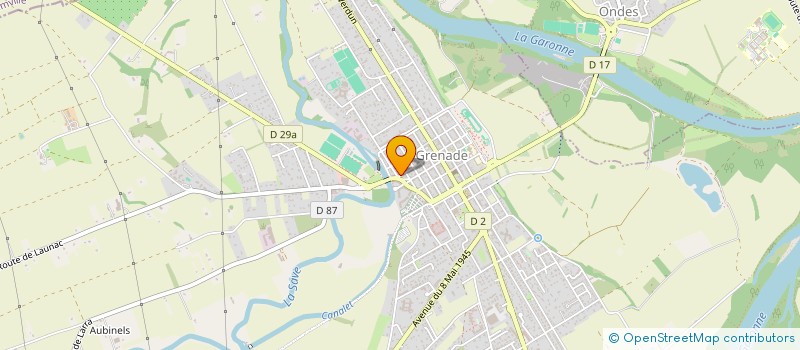 localisation de l'entreprise MADAME LISA TRIVES  GRENADE