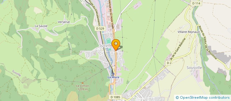 localisation de l'entreprise MADAME LISA TURC  LA MURE