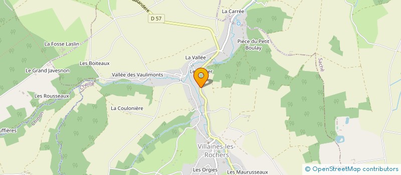 localisation de l'entreprise MADAME LISA UHLRICH  VILLAINES-LES-ROCHERS