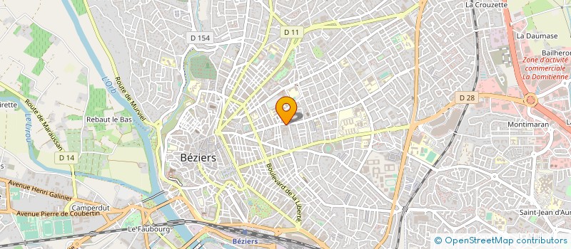 localisation de l'entreprise MADAME LISA VALIENTE  BEZIERS