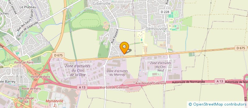 localisation de l'entreprise MADAME LISA VALLERIE  GIBERVILLE