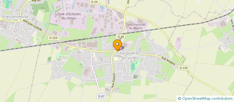 localisation de l'entreprise MADAME LISA VAST  FEUQUIERES-EN-VIMEU