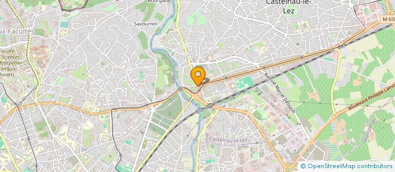 localisation de l'entreprise MADAME LISA VERNHES  MONTPELLIER