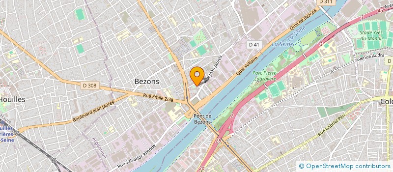 localisation de l'entreprise MADAME LISA VERRY  BEZONS