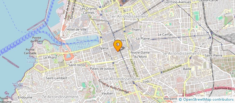 localisation de l'entreprise MADAME LISA VESPERINI  MARSEILLE