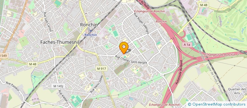 localisation de l'entreprise MADAME LISA VICOGNE  RONCHIN