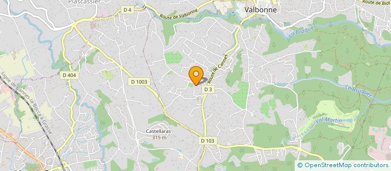 localisation de l'entreprise MADAME LISA VICTORIA RIX à VALBONNE