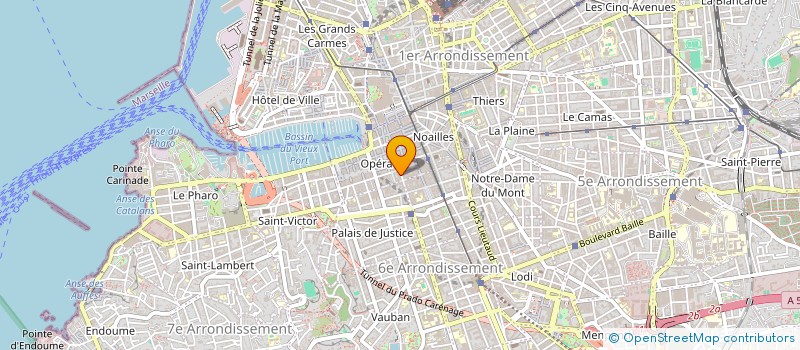 localisation de l'entreprise MADAME LISA VIETTI à MARSEILLE
