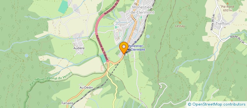 localisation de l'entreprise MADAME LISA VILLENEUVE  MONESTIER-DE-CLERMONT