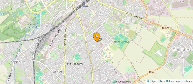 localisation de l'entreprise MADAME LISA WAUTERS  ARRAS