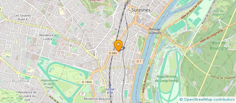localisation de l'entreprise MADAME LISA WEISSENBACH à SURESNES