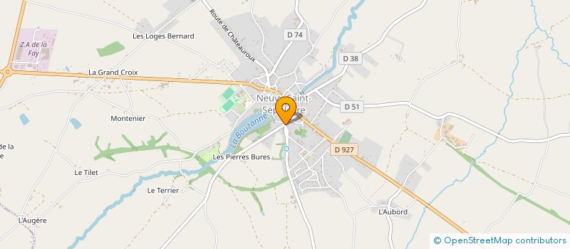 localisation de l'entreprise MADAME LISA WOLF à NEUVY-SAINT-SEPULCHRE