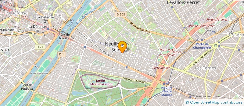 localisation de l'entreprise MADAME LISA ZAGZAG à NEUILLY-SUR-SEINE