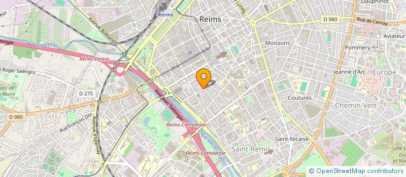 localisation de l'entreprise MADAME LISA ZIMMERMANN  REIMS