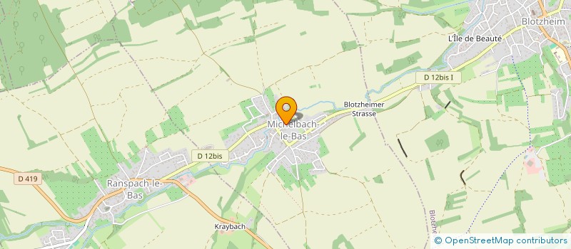 localisation de l'entreprise MADAME LISA ZIMMERMANN  MICHELBACH-LE-BAS