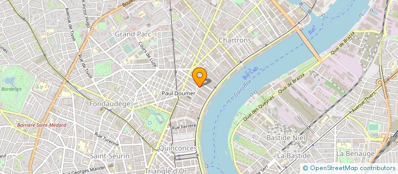 localisation de l'entreprise MADAME LISALOU BREUX à BORDEAUX