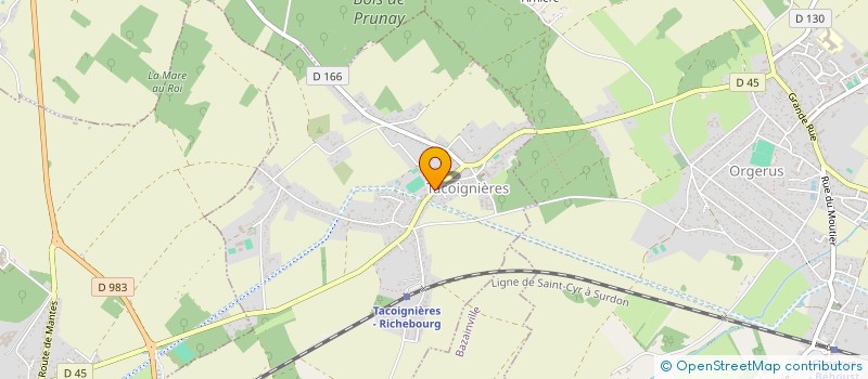 localisation de l'entreprise MADAME LISANDRA FIACRE  TACOIGNIERES