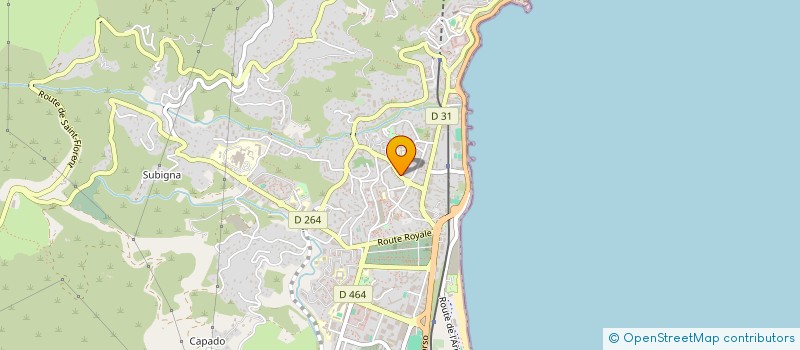 localisation de l'entreprise MADAME LISANDRA MATHIS  BASTIA