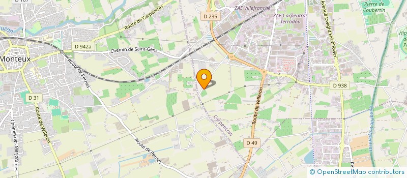 localisation de l'entreprise MADAME LISBE VAN WYK  CARPENTRAS