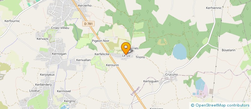 localisation de l'entreprise MADAME LISBETH CLOOSTERMANS  ERDEVEN