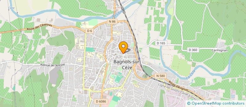 localisation de l'entreprise MADAME LISBETH LANKE à BAGNOLS-SUR-CEZE
