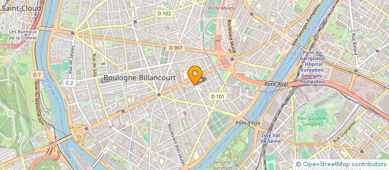 localisation de l'entreprise MADAME LISBETH POZO SOTO à BOULOGNE-BILLANCOURT