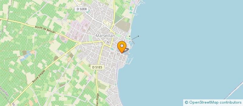 localisation de l'entreprise MADAME LISBETH VALLDE à MARSEILLAN