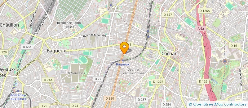 localisation de l'entreprise MADAME LISBETH VIVIANA TORRES GARCIA  CACHAN