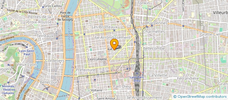 localisation de l'entreprise MADAME LISBETH WAHLQUIST à LYON