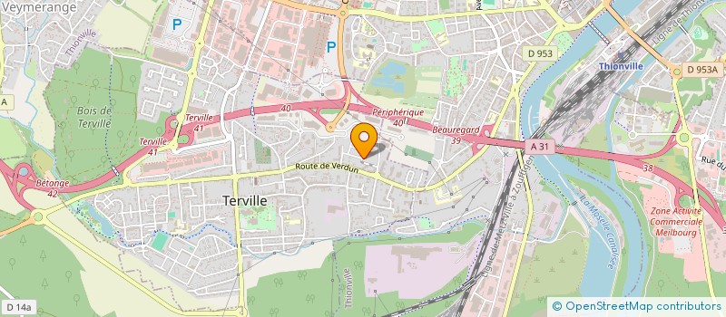 localisation de l'entreprise MADAME LISE ALAMARGUY  TERVILLE