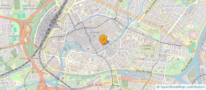 localisation de l'entreprise MADAME LISE AUBLIN à STRASBOURG