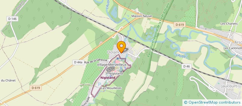 localisation de l'entreprise MADAME LISE AVENOL  DOLANCOURT