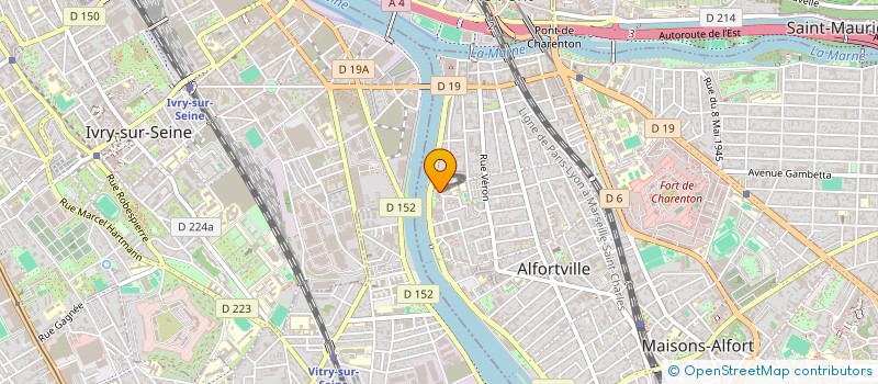 localisation de l'entreprise MADAME LISE BARBIER à ALFORTVILLE