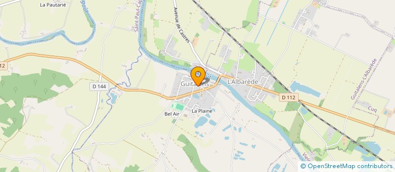 localisation de l'entreprise MADAME LISE BARDOU à VITERBE