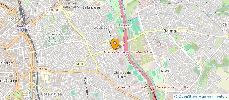 localisation de l'entreprise MADAME LISE BARELLES à TOULOUSE