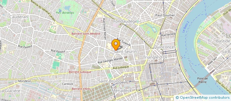 localisation de l'entreprise MADAME LISE BERTHOU  BORDEAUX